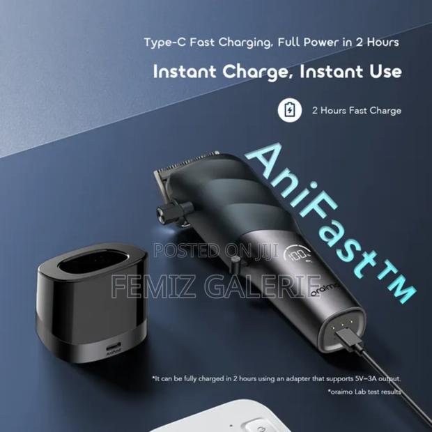 Oraimo Mastercut Pro 4500mah Anishavetm Smart Clipper · Photo 6