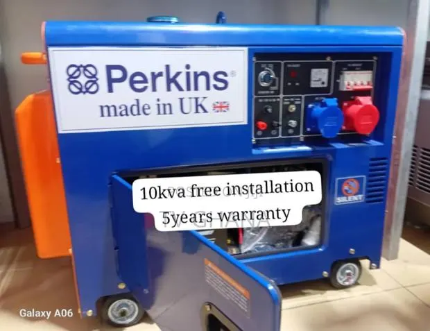 Cloud Gen Silent Tech Perkins 10kva Diesel 13000watts Diesel · Photo 1
