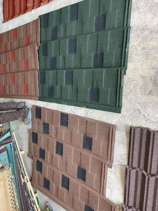 Different Caliber's of Shingle Euro Roofing Tiles With Unique Colors · Photo 1