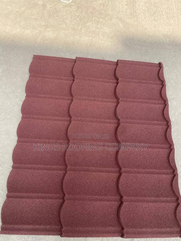 Shining Red Classic Euro Roofing Tiles · Photo 1
