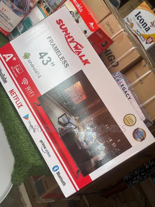 Sunnywalk 43" Smart Android Tv With Netflix · Photo 1
