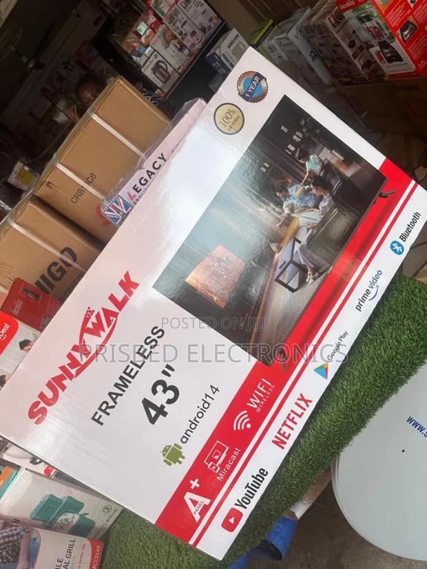 Sunnywalk 43" Smart Android Tv With Netflix · Photo 2