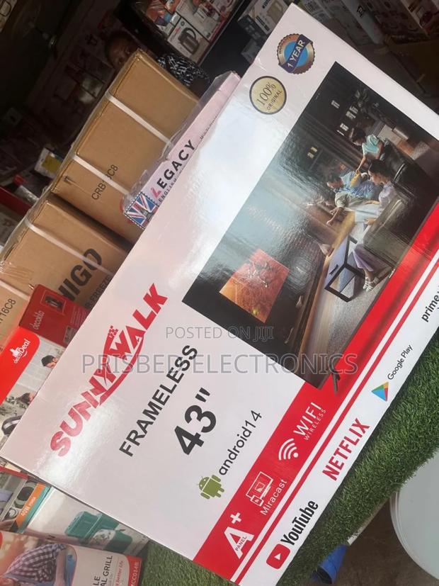 Sunnywalk 43" Smart Android Tv With Netflix · Photo 3