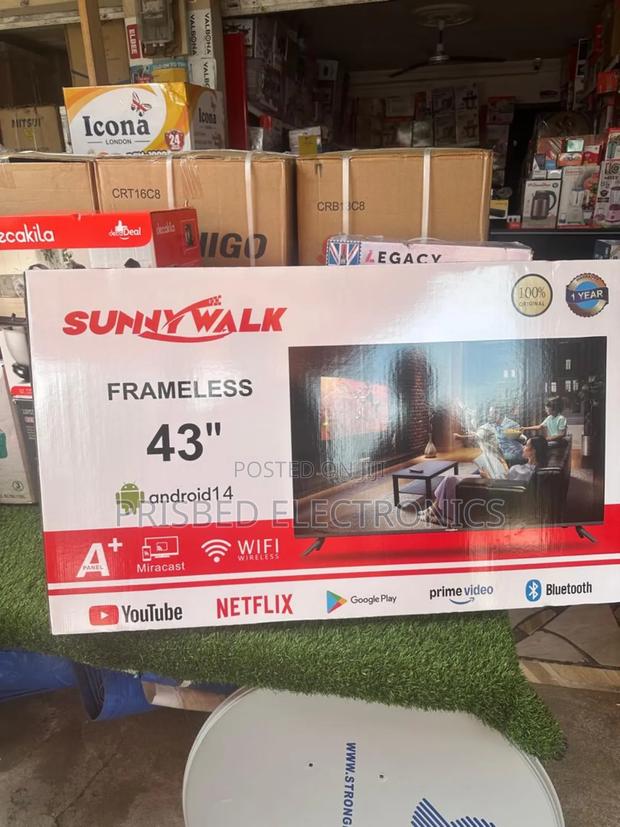 Sunnywalk 43" Smart Android Tv With Netflix · Photo 5