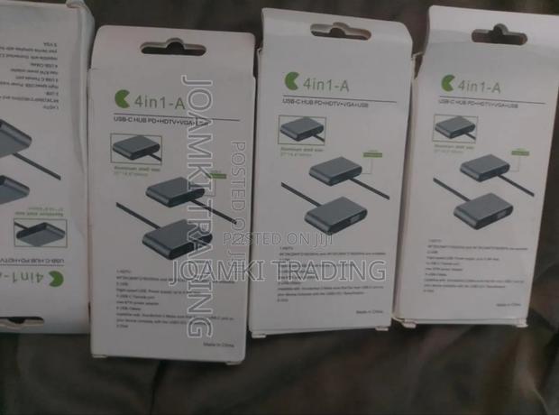 4 in 1 USB Type C Hub Docking Station to Hdtv, Vga,100w Pd for Laptop · Photo 5