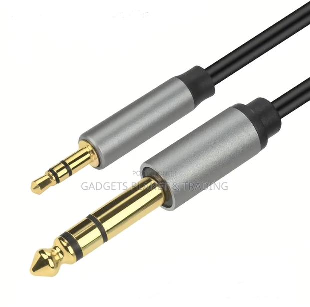 3.5mm to 6.5mm Male to Male Audio Adapter Cable - 5m · Photo 1