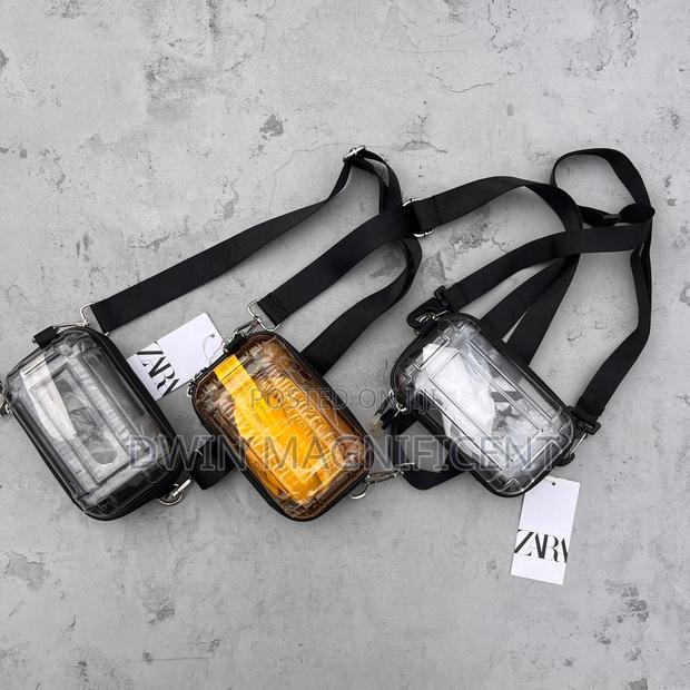 Zara Transparent Crossbody Bag With a Adjustable and Detachable Strap · Photo 1