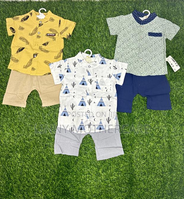 Boys Shirt With Shorts