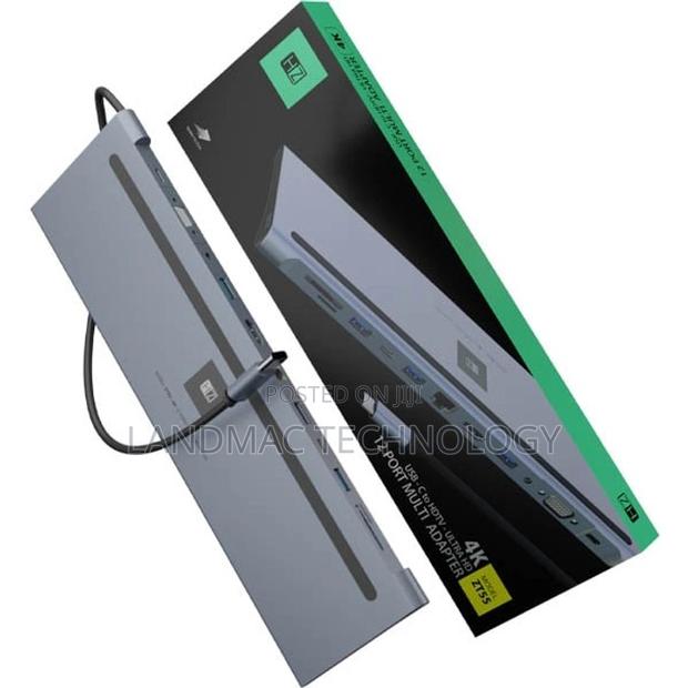 Heatz 12 in 1 Usb-C Hub Zt55 Ultra Hd for Macbooks and Laptops · Photo 1