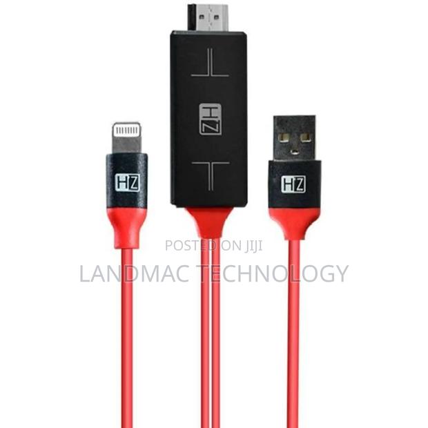 Heatz HDTV Cable for iPhone Black/Red · Photo 1
