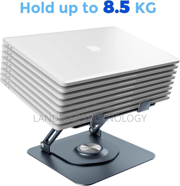 Adjustable Laptop Stand, Computer Stand With 360 Rotating · Photo 2