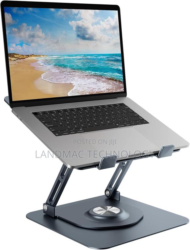 Adjustable Laptop Stand, Computer Stand With 360 Rotating · Photo 3