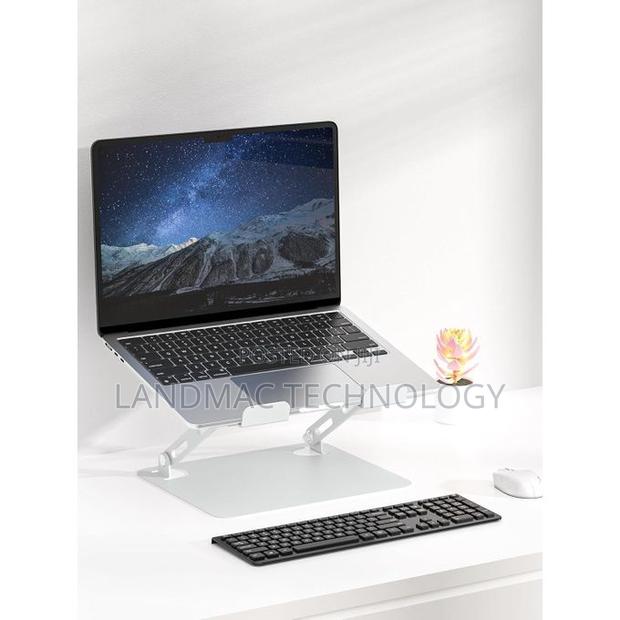 Adjustable Laptop Stand for Desk, Metal Foldable Laptop Riser Holder · Photo 2