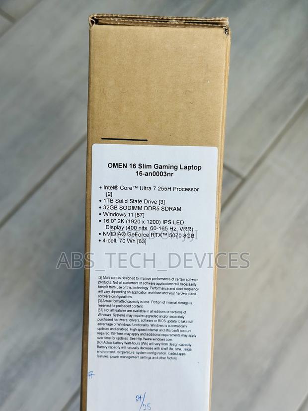 New Laptop HP Omen 16 32GB Intel Core Ultra 7 SSD 1T · Photo 2