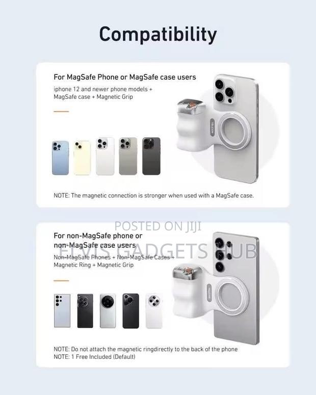 Telesin Magnetic Phone Camera Grip for iPhone/Android Fun Shot · Photo 4