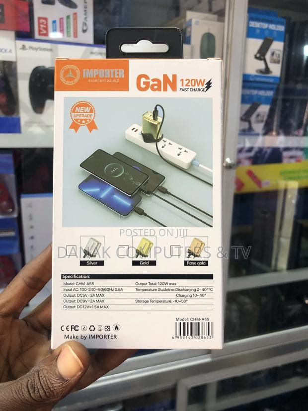 Importer Gan 120w Fast Charger · Photo 2