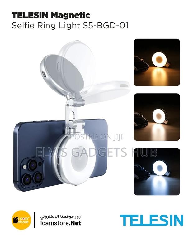 Telesin C03 Magnetic Selfie Ring Light · Photo 3