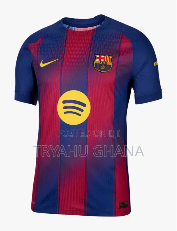 Ghana Fans’ Favorite Barcelona 2025/26 Home Jerseys – Tryahu Boutique · Photo 2