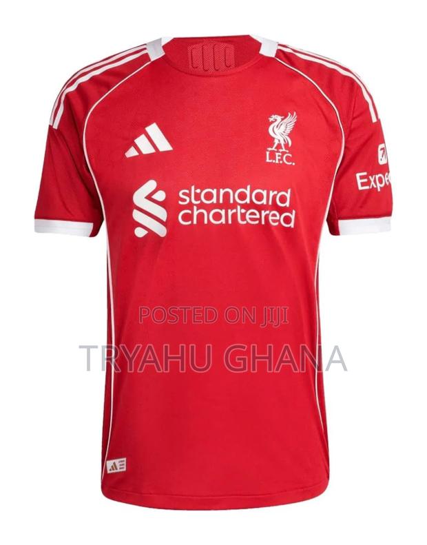 Premium Liverpool 2025/26 Home Jersey - Shop At Tryahu Now · Photo 1