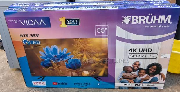 Bruhm 55-Inch Vidaa Qled Uhd Smart Tv · Photo 1