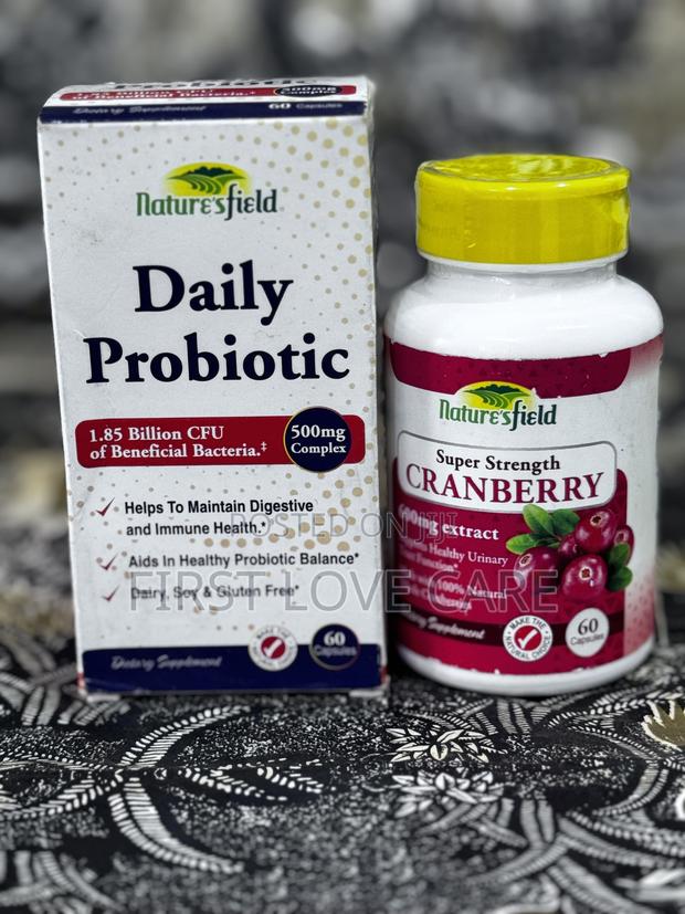Nature's Field Daily Probiotic Cranberry Maximum Strength · Photo 1
