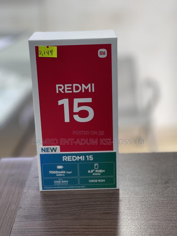New Xiaomi Redmi 15 128 GB Black · Photo 3