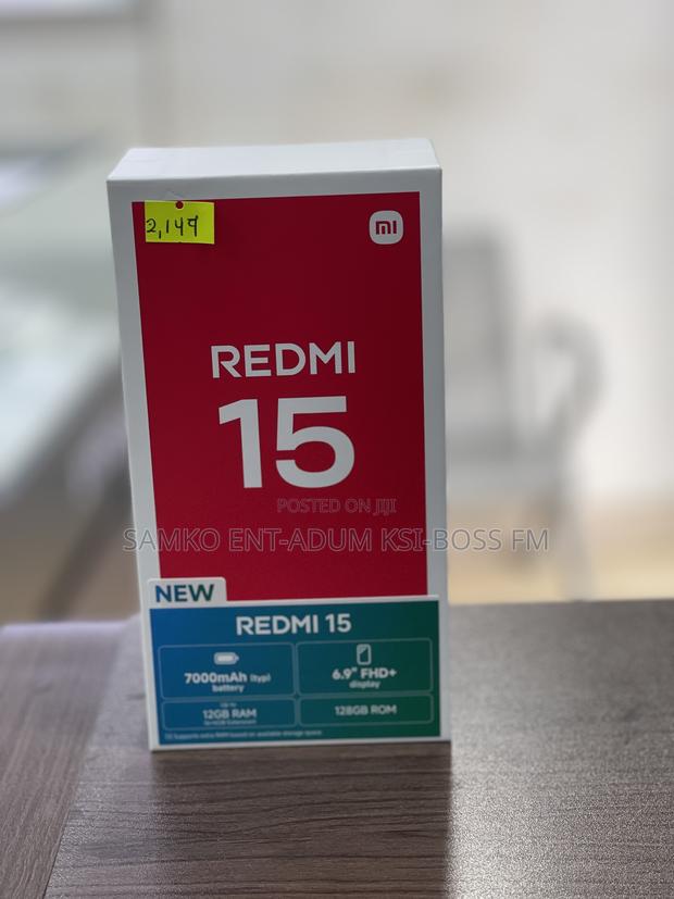 New Xiaomi Redmi 15 128 GB Black · Photo 2