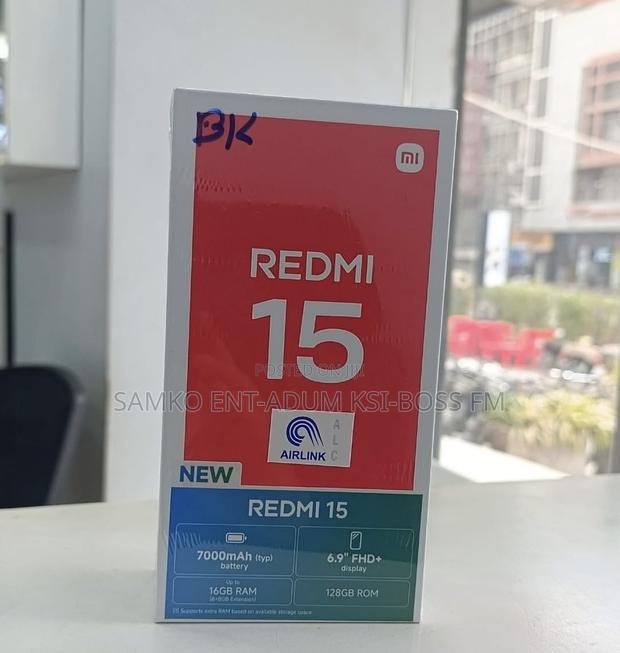 New Xiaomi Redmi 15 128 GB Black · Photo 1