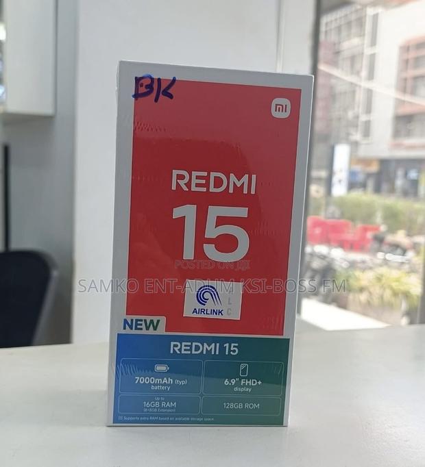 New Xiaomi Redmi 15 128 GB Black · Photo 2