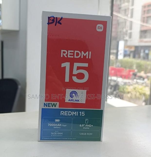 New Xiaomi Redmi 15 128 GB Black · Photo 3