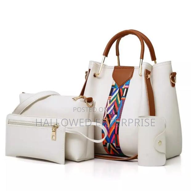 High Quality Leather Pu Handbag 4pcs in 1set · Photo 6