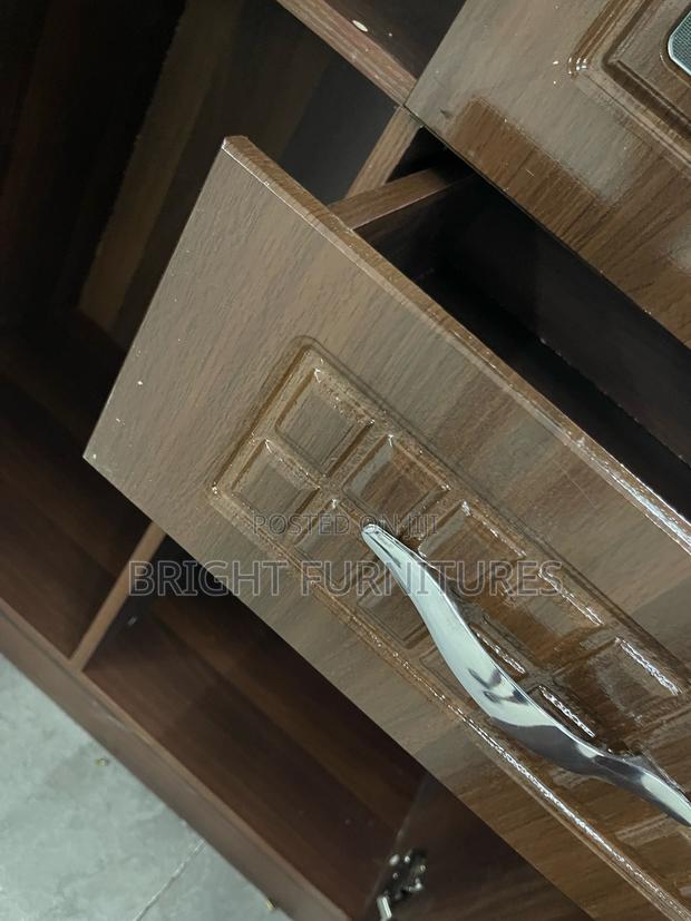 Coffee Color Wooden Wardrobe (3 Doors ) · Photo 5