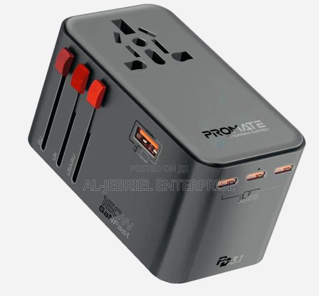 Promate 160watts Travel Adapter · Photo 1