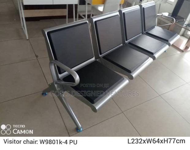 4in1 Metallic Visitors Chair/Bench