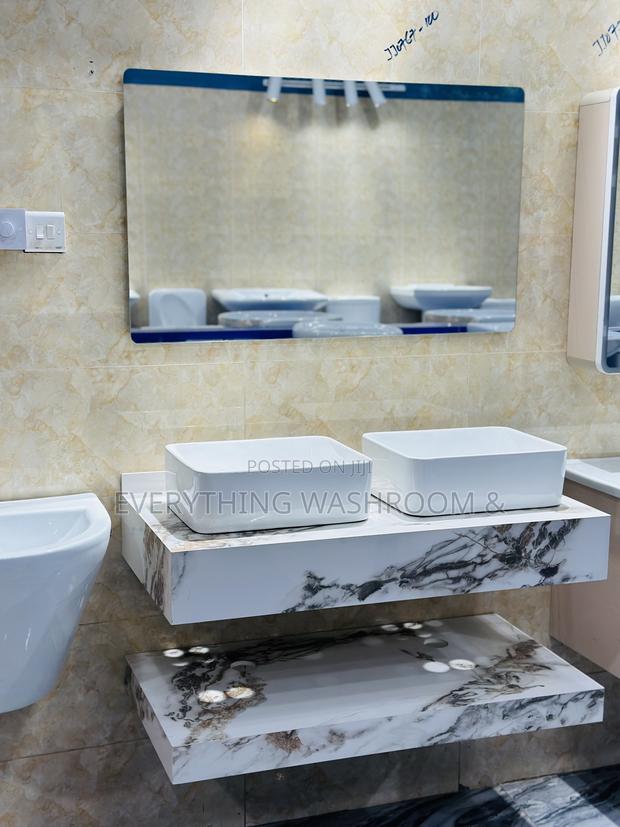 Double Wash Hand Basin 100cm_ Marble Basin 100cm · Photo 5
