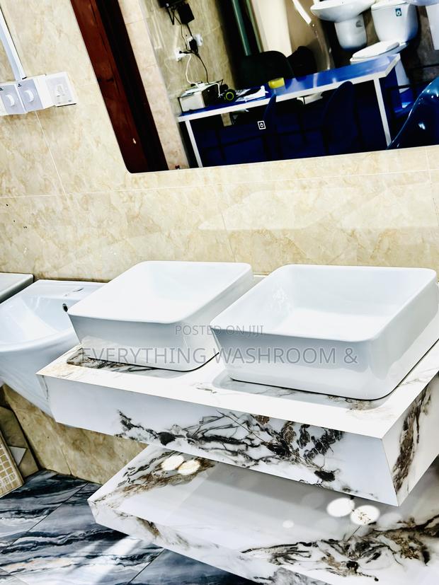 Double Wash Hand Basin 100cm_ Marble Basin 100cm · Photo 2
