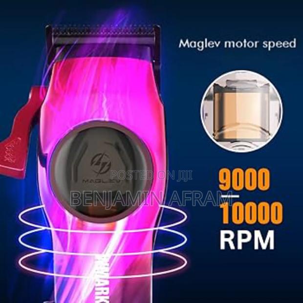 Professional Premium Rechargeable Barbering Machine Ng-9009 · Photo 1