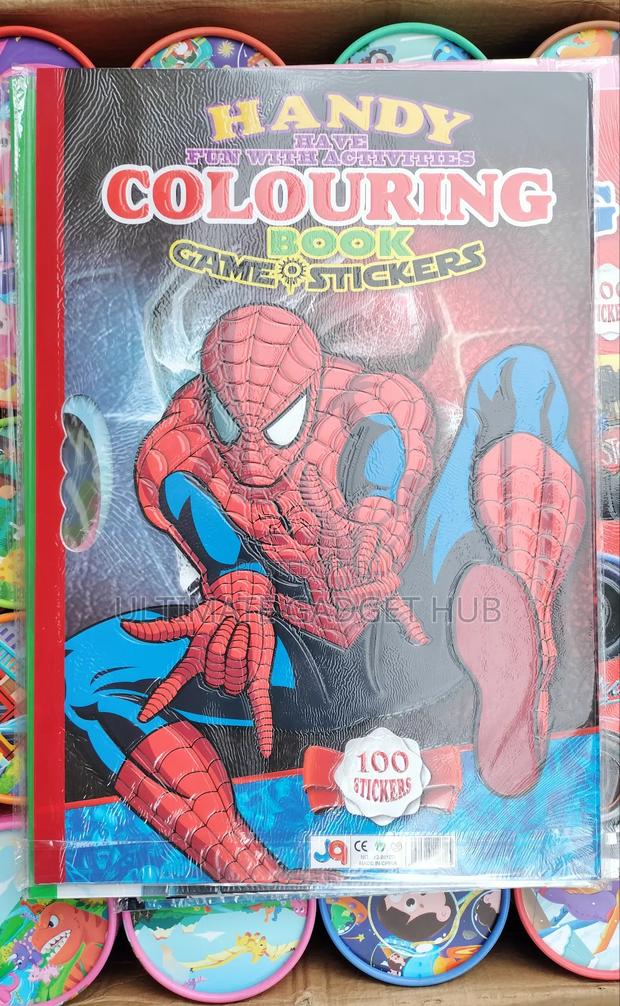 Handy Colouring Book With 100 Stickers · Photo 4