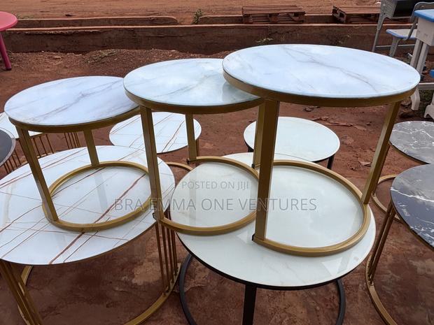 3set Of Tempered Glass Center Table · Photo 1