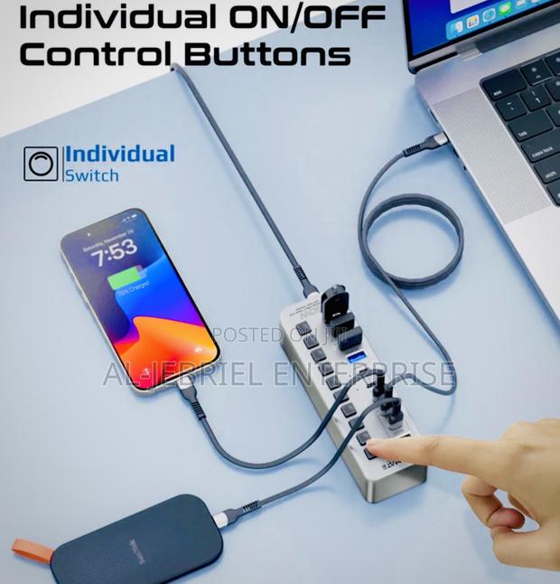 Promate 60watts Usb-C Hub · Photo 3