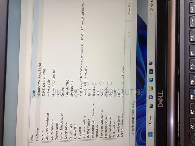 Laptop Dell Latitude 7390 8GB Intel Core I7 SSD 256GB · Photo 7