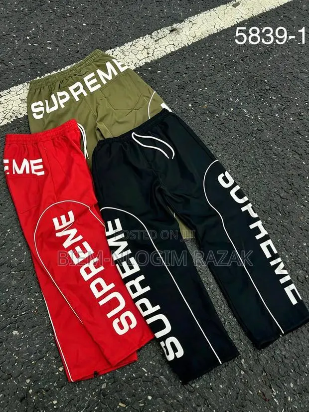 Original Supreme and Rhude Parker Joggers Available in Stock · Photo 1