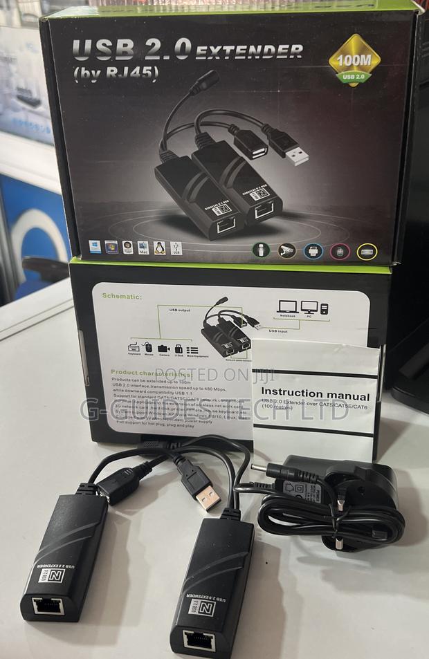 100m Usb Rj45 Extender, 100m Usb 2.0 Extender Over Cat5/Cat6 · Photo 2