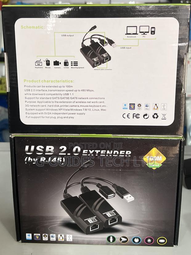 100m Usb Rj45 Extender, 100m Usb 2.0 Extender Over Cat5/Cat6 · Photo 5