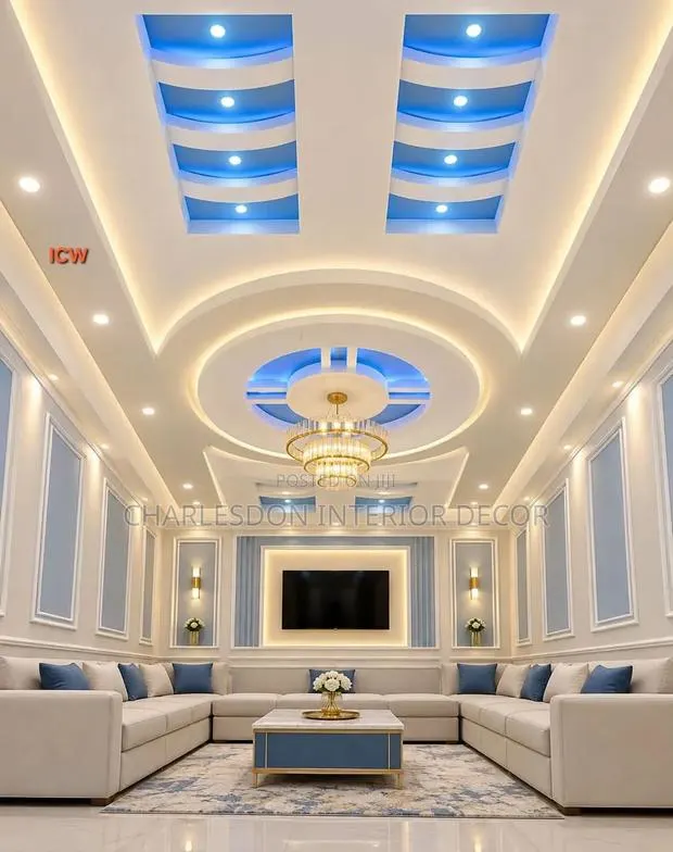Best Profit Light With P O P Cement Ceiling · Photo 1
