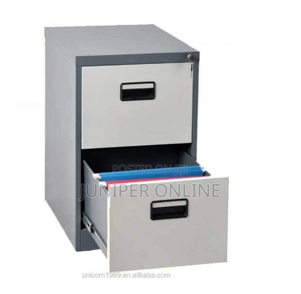 Office 2 Drawer Cabinet Hray · Photo 1