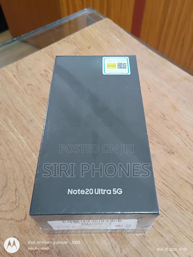 New Samsung Galaxy Note 20 Ultra 256 GB Black · Photo 1