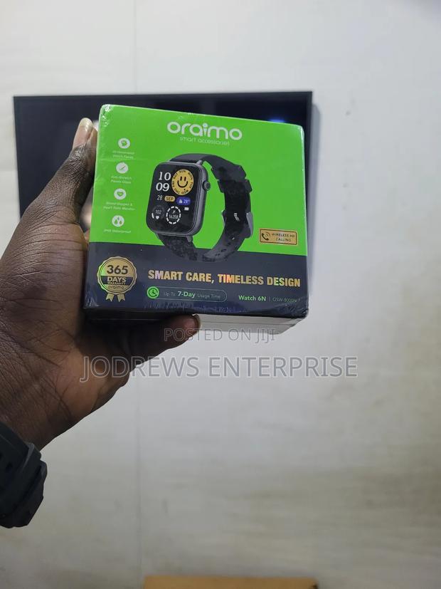 Oraimo Watch 6n 1.83" Full Touch Colour Screen Smart Watch · Photo 1
