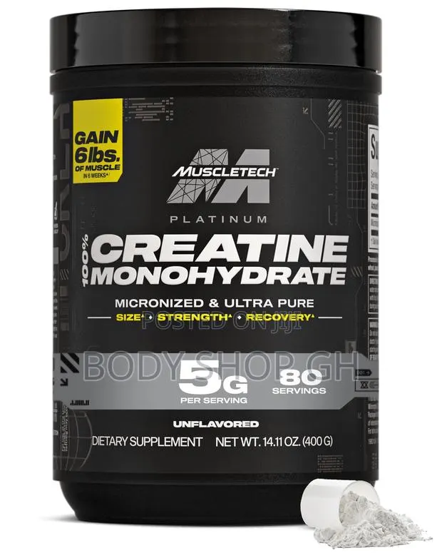 Massive Muscle Gain - Muscletech Creatine Monohydrate - Platinum Pure · Photo 1