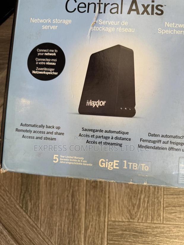 Seagate Maxtor Central Axis 1 Tb Network Storage Server Original Uk · Photo 8